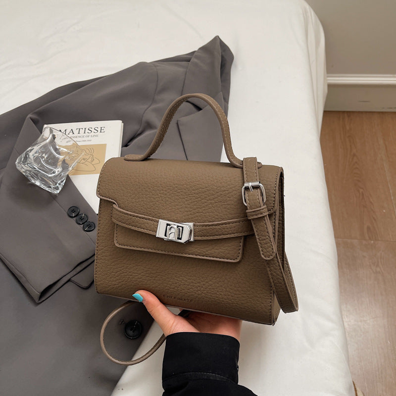 Retro Lock Commuter Handbag