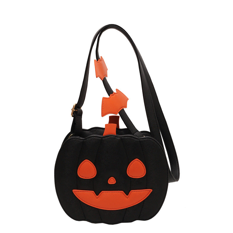 Quirky Pumpkin Women’s Halloween Shoulder Bag