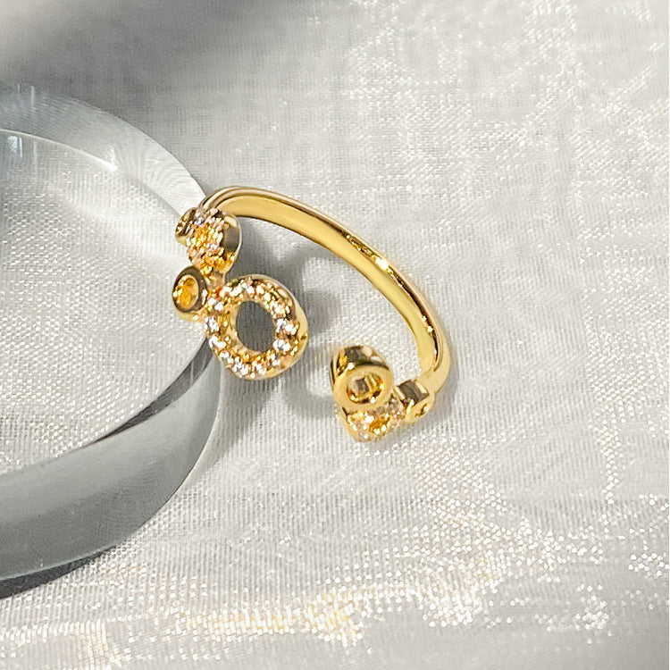 Auric Loop Retro Open Ring