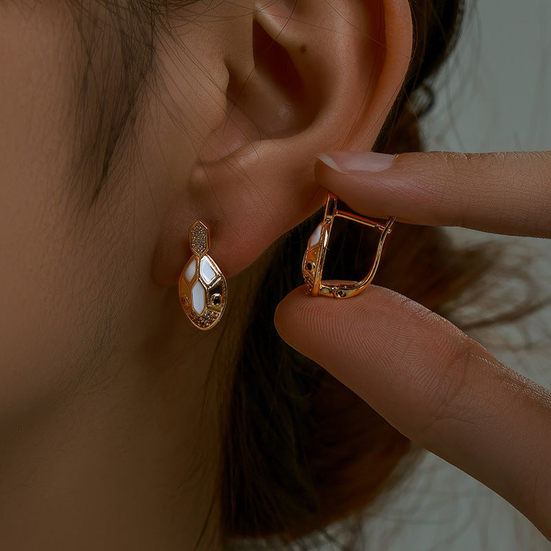 Luxury Turtle Design Niche Earrings