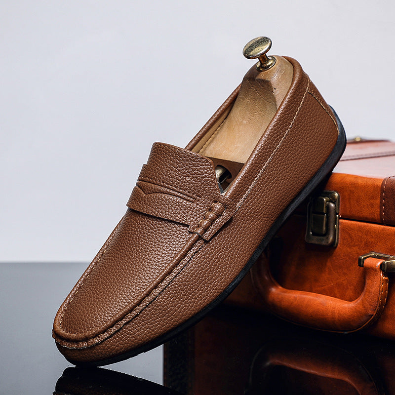 Men’s Soft-Sole Leather Loafers