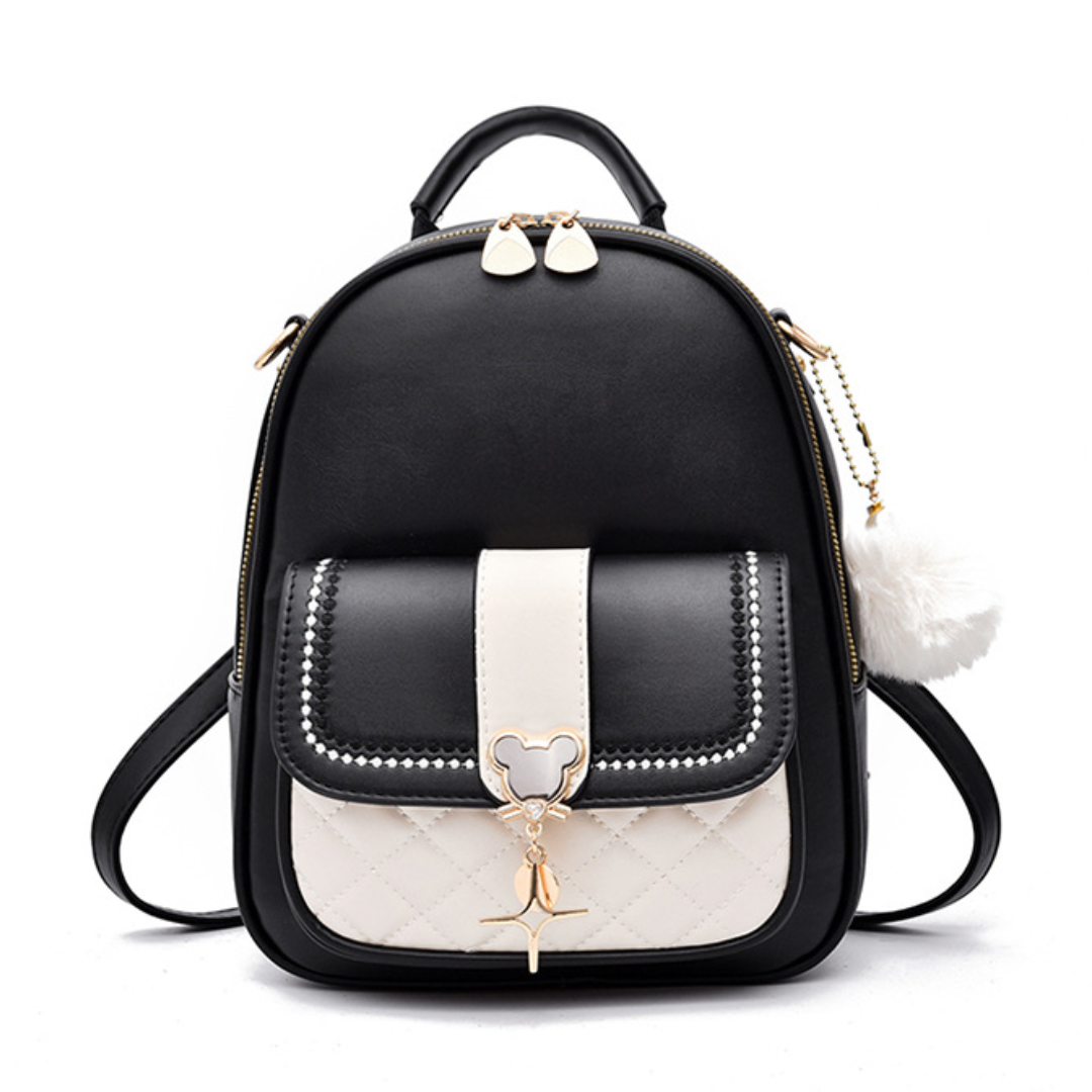 Trendy Soft Leather Backpack