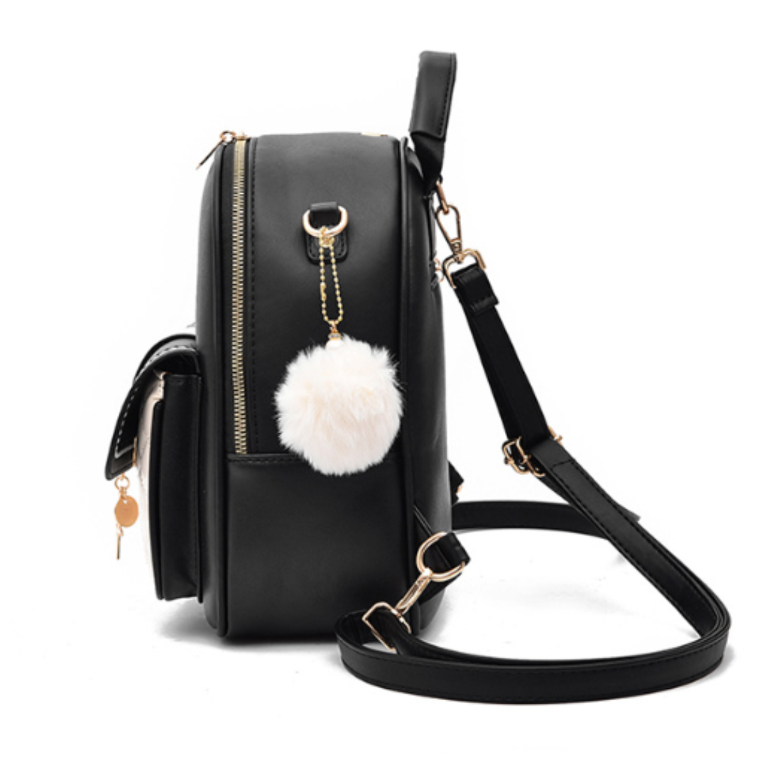 Trendy Soft Leather Backpack