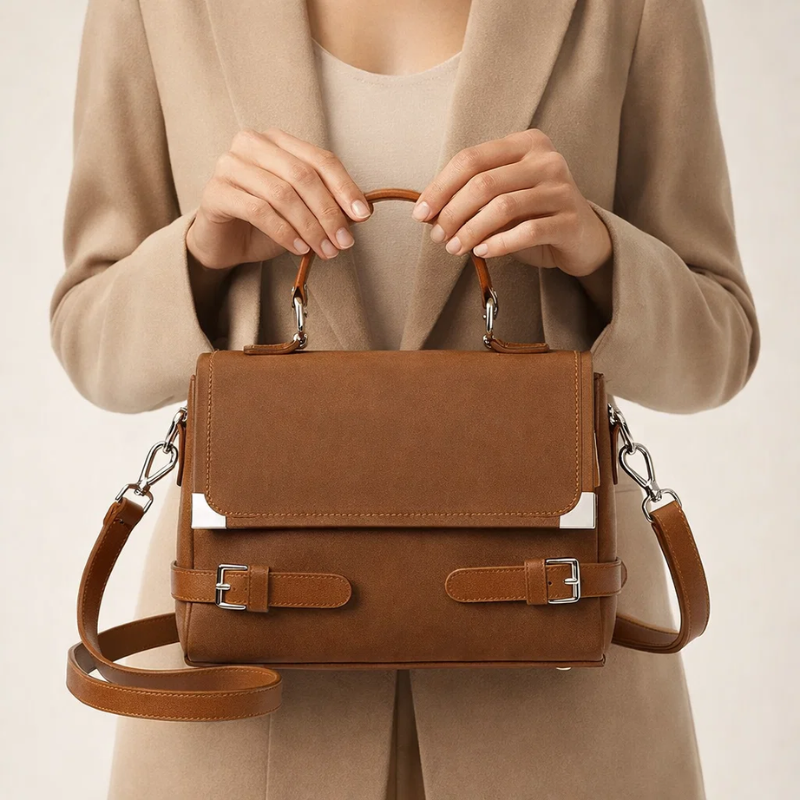 Retro Large Capacity Women’s Handbag