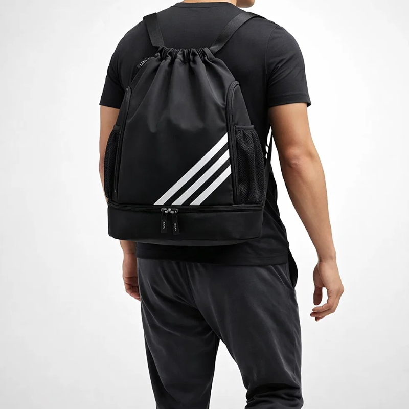 Large Capacity Men's Oxford Cloth Basketball Drawstring Bag