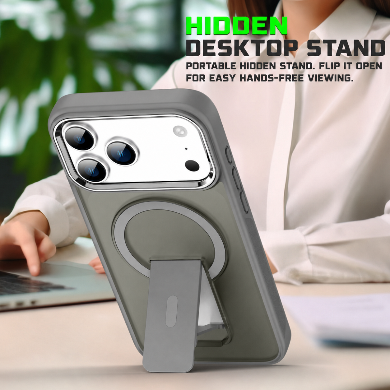 Pivot MagStand iPhone Case