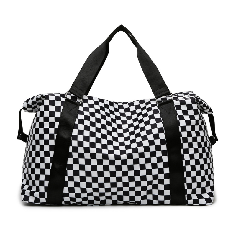 Plaid Porter Duffle Bag