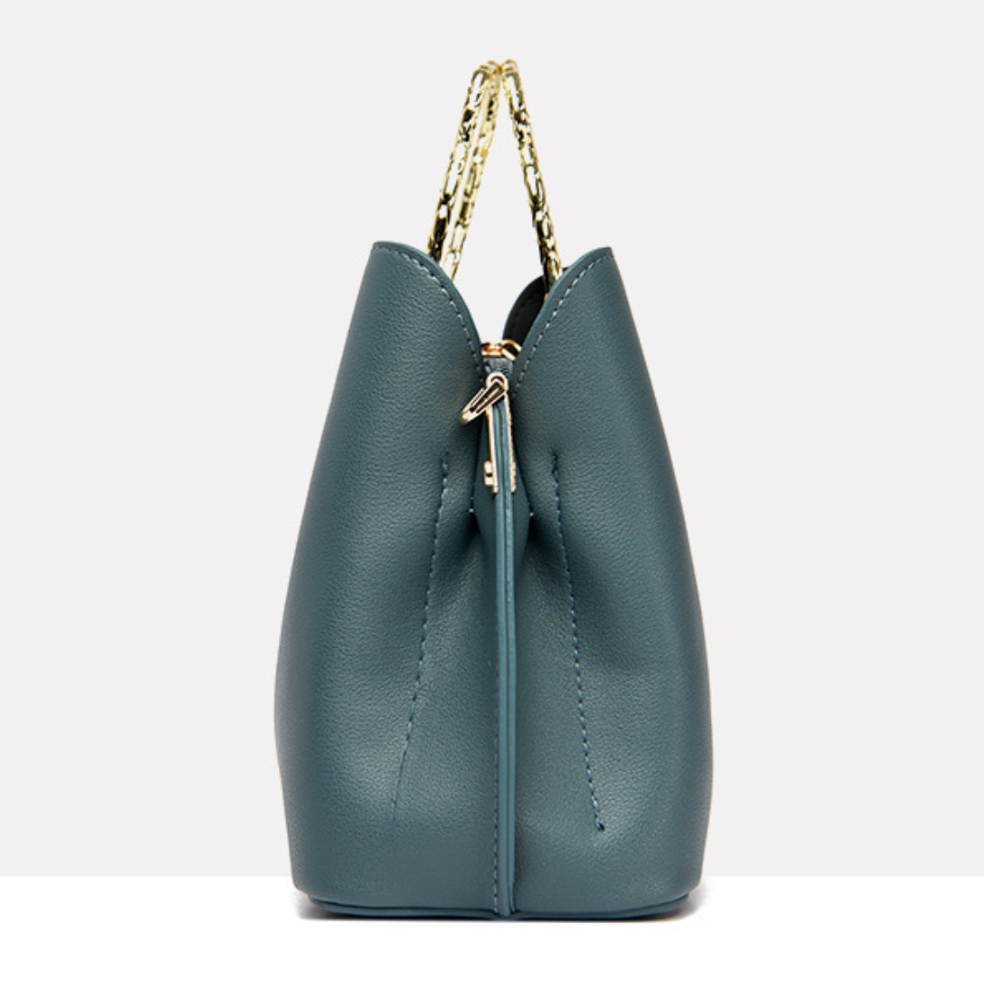 Vivid Edge Contrast Handbag