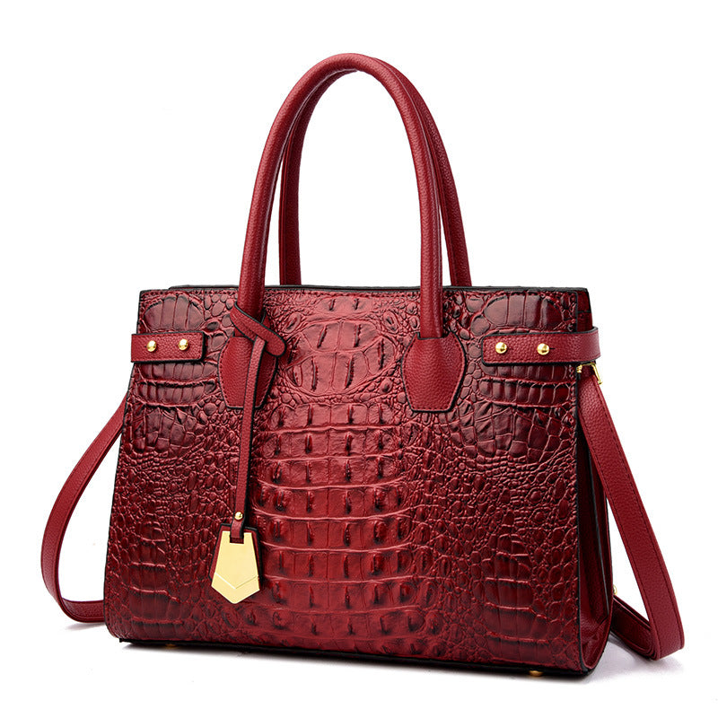 Croc Luxe Elegance Handbag