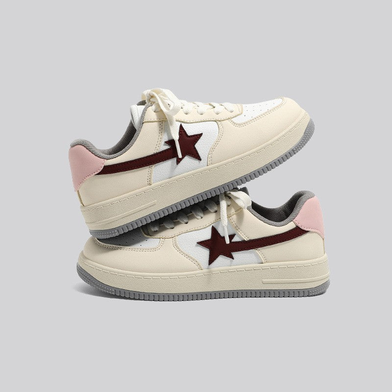 Women’s Star Fashion White Sneakers