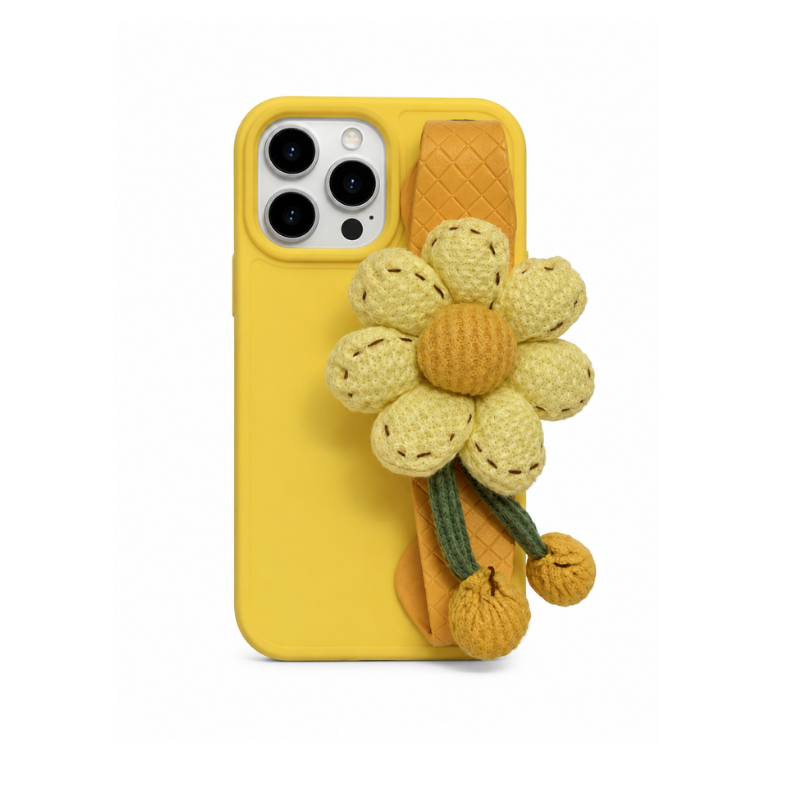 Flora Charm Wristband iPhone Case