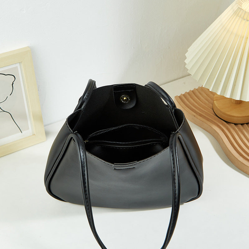 Retro Textured  Large Capacity Commuter Tote
