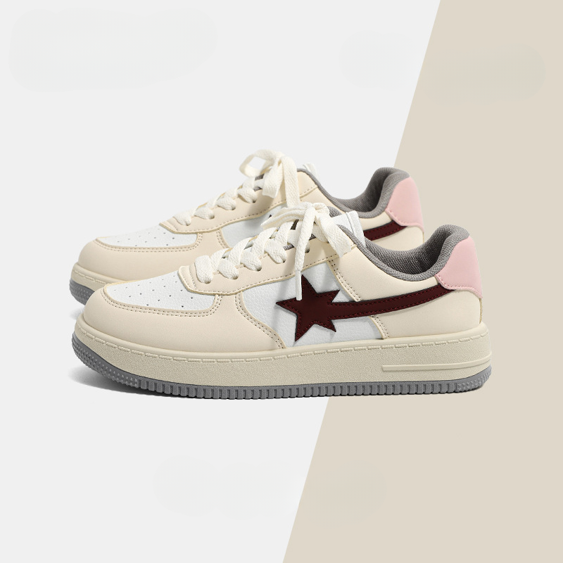 Women’s Star Fashion White Sneakers