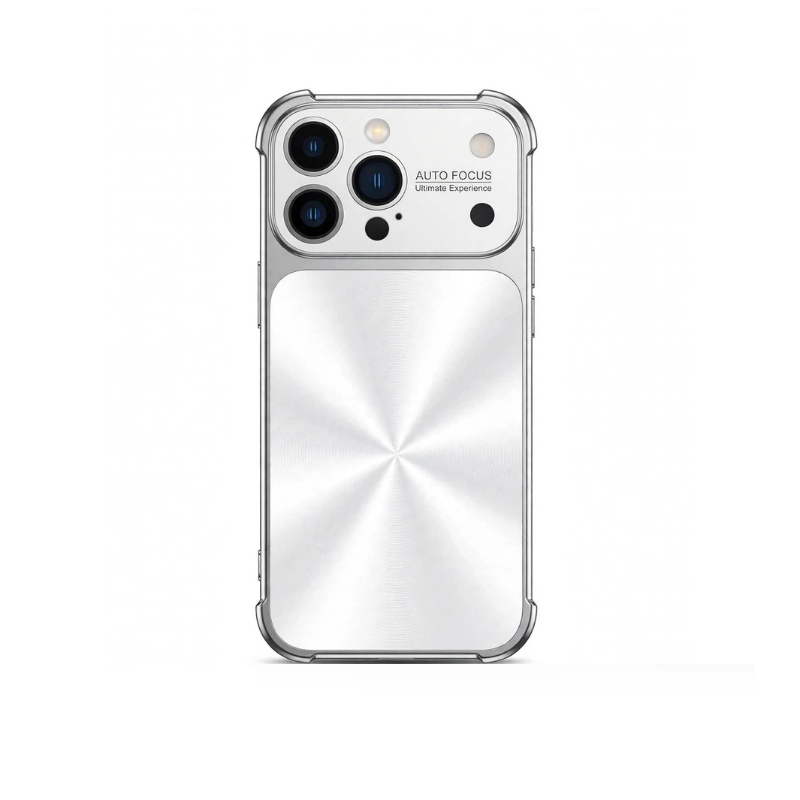 CD Pattern Electroplated Protective Phone Case