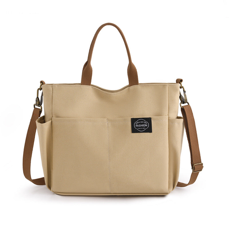 Simple Casual Canvas Tote Bag