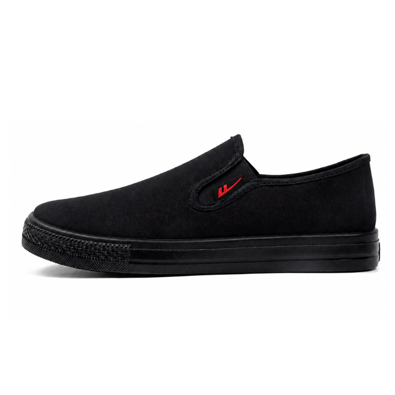 NoirClassic Canvas Sneakers