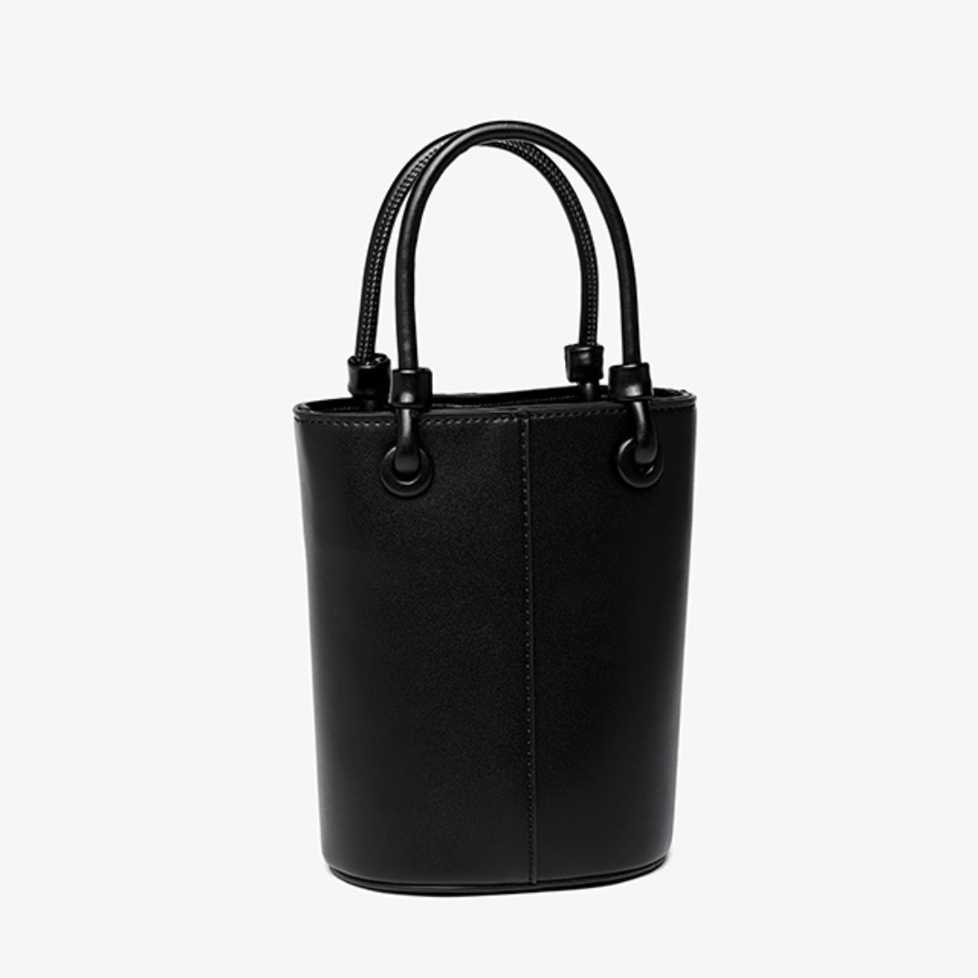 Black Versatile Bucket Bag