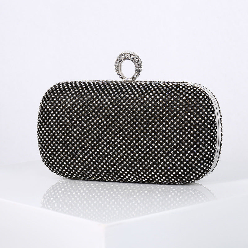 Diamond Gleam Evening Clutch