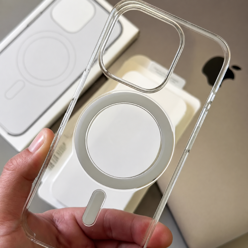 Crystal Clear Magnetic Phone Case
