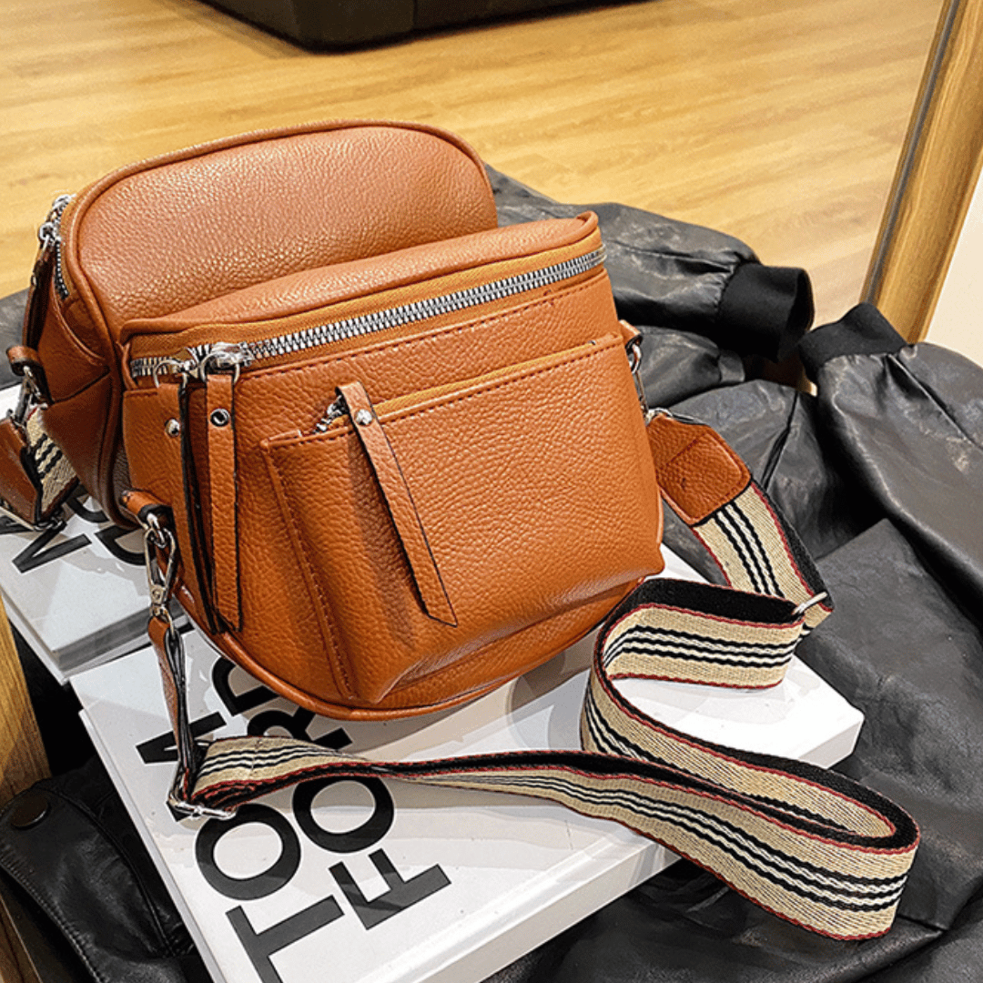 Tassel  Saddle Style Crossbody Mobile Shoulder Bag