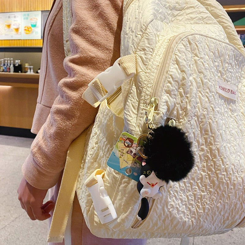 Plush Siamese Cat Bag Charm