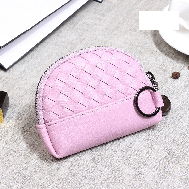 Modern Woven Coin Wallet