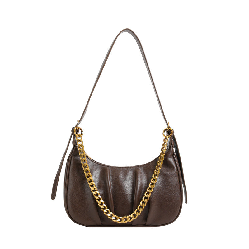 Luxe Ligne Design Texture Shoulder Bag