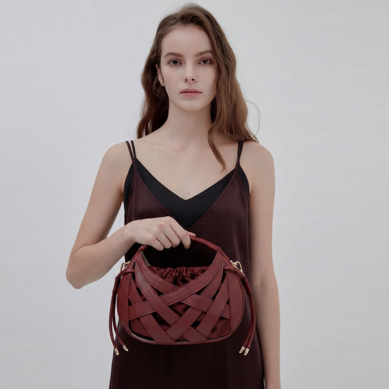 Weave Arc Signature Handbag