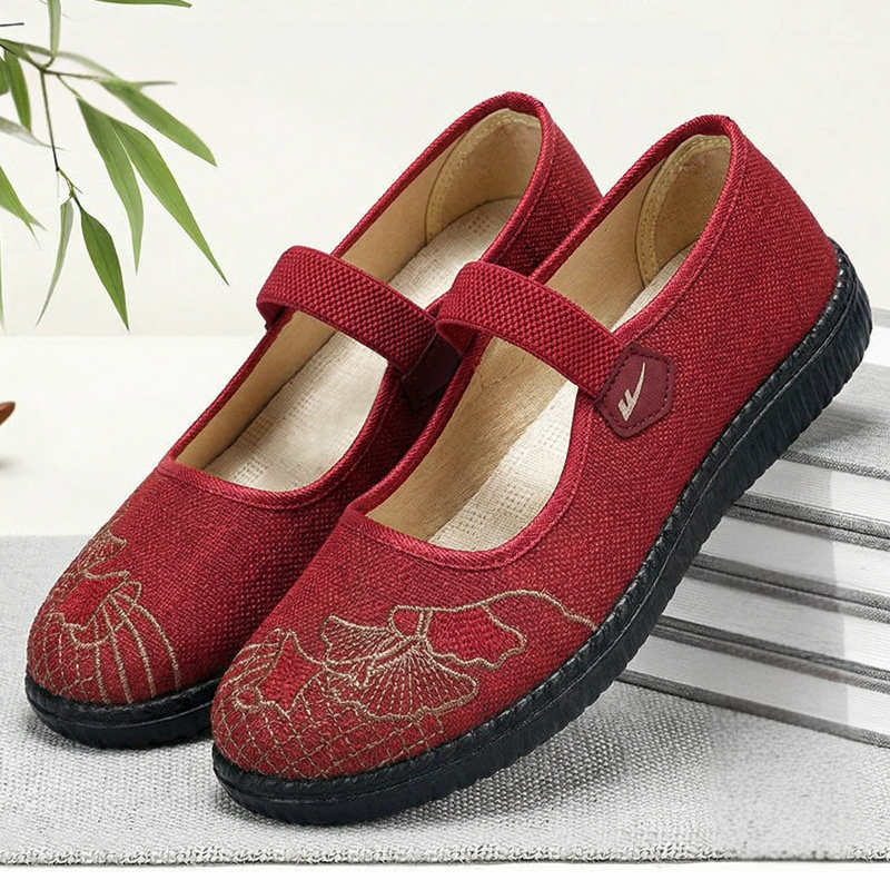 Meilin Embroidered Floral Pumps