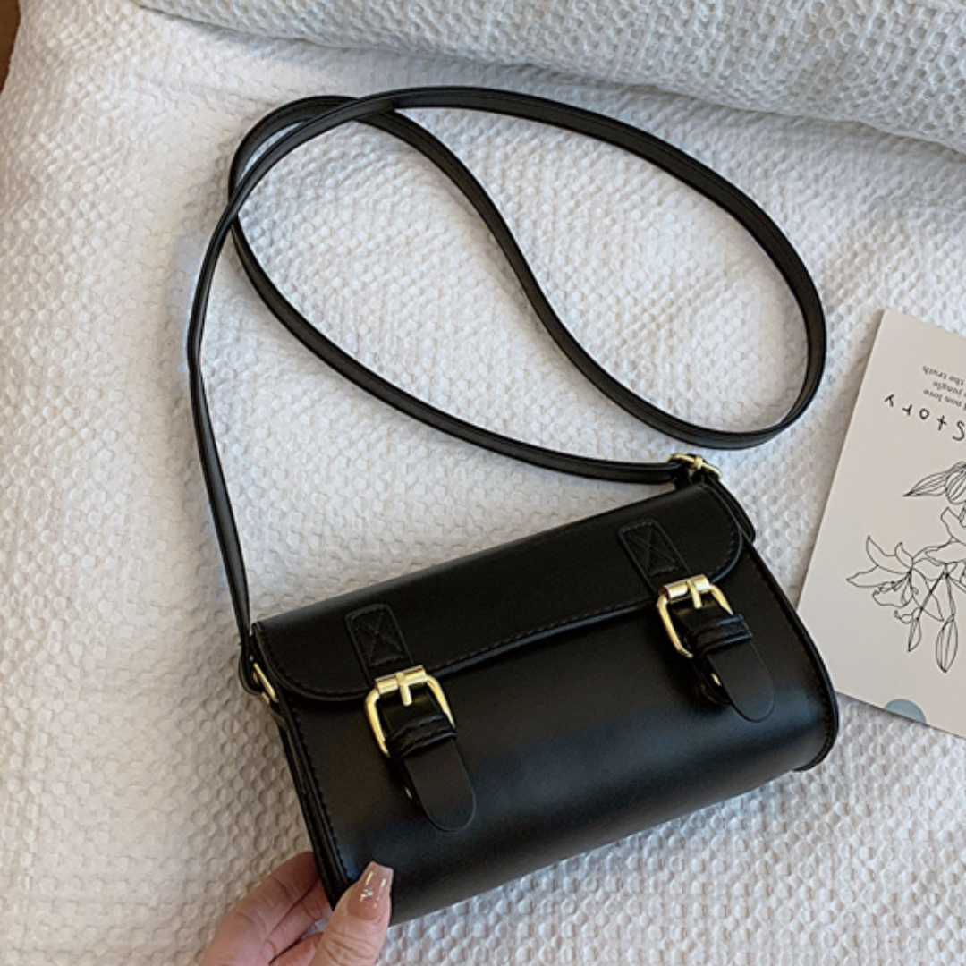 Commuting Diagonal Square Crossbody Bag