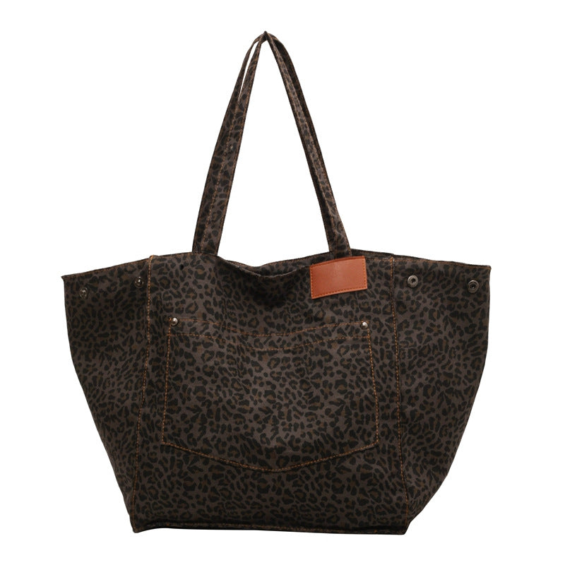 Leopard Print Tote Bag