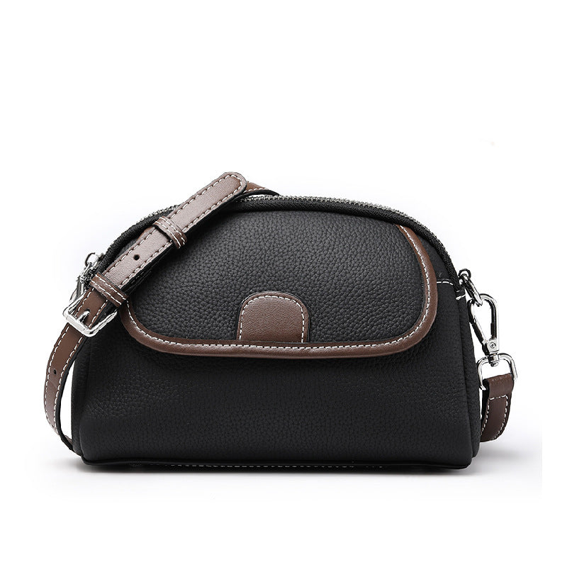 Luxe Crossbody Cowhide Mobile Bag