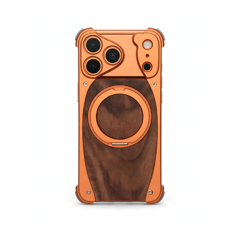Walnut Wood Magnetic Phone Case