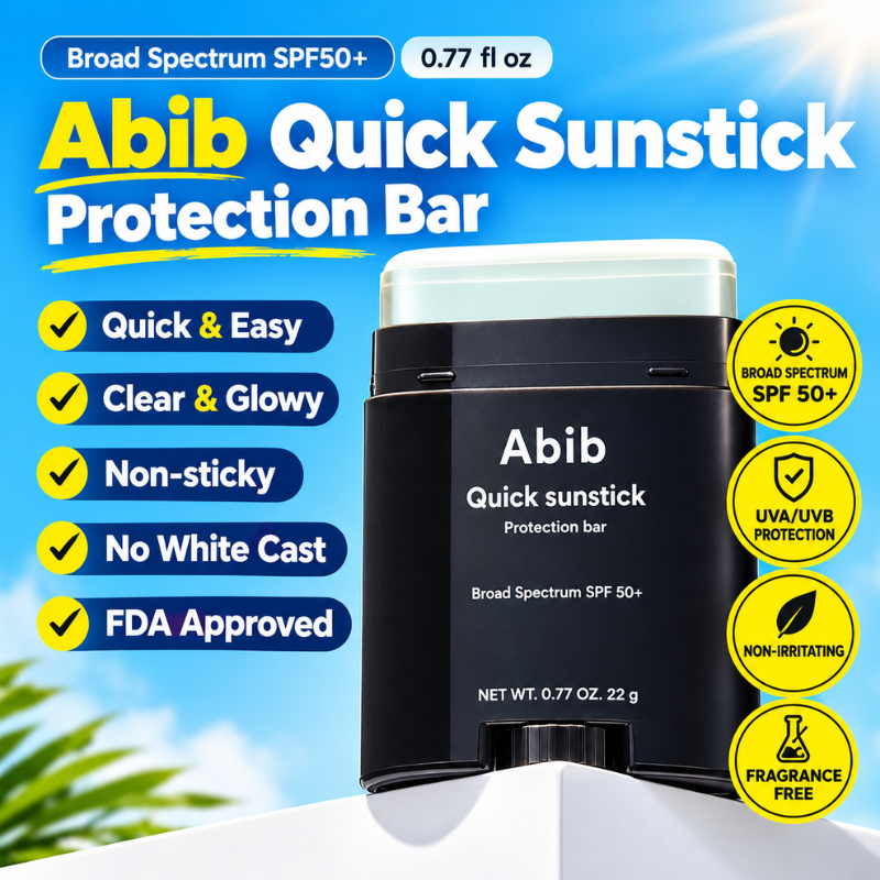 SPF 50+ Portable Daily Sun Protection Stick