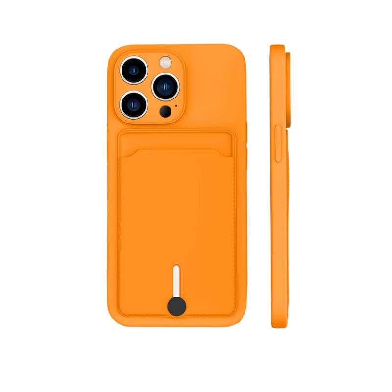 Voltix CardSlot Silicone Magnetic iPhone Case