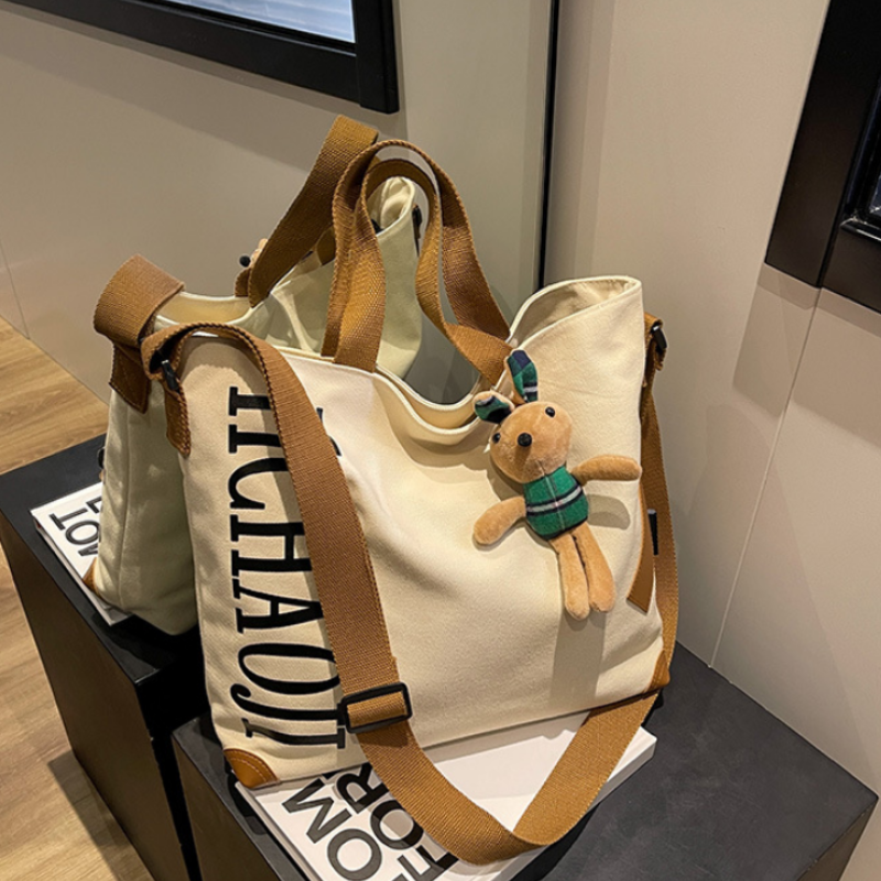 Casual Canvas Tote Bag