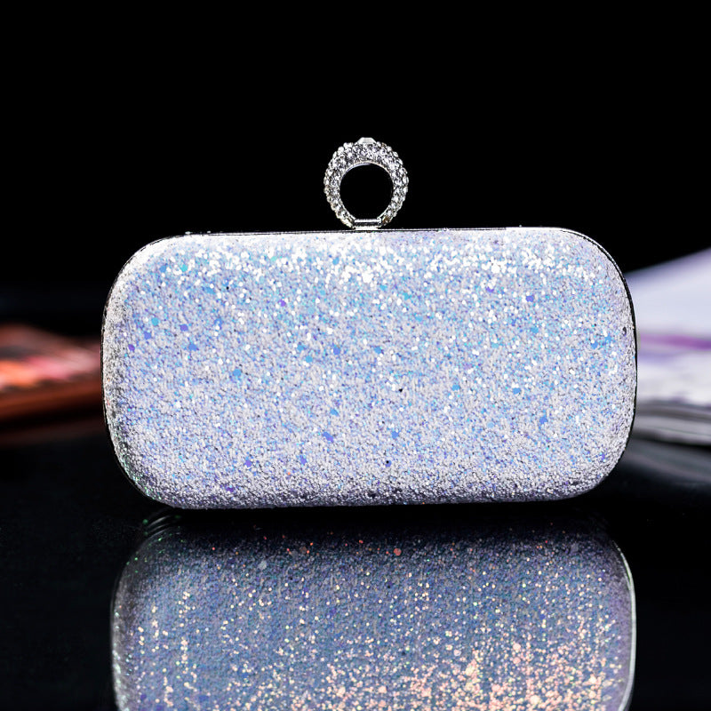 Glimmer Ring Evening Clutch