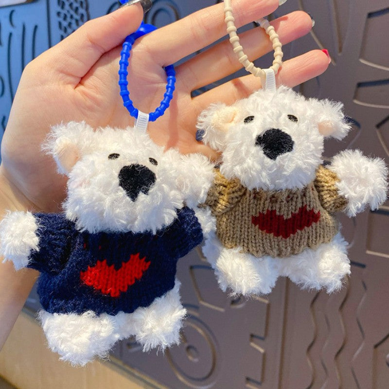 Cute Puppy Love Bag Charm
