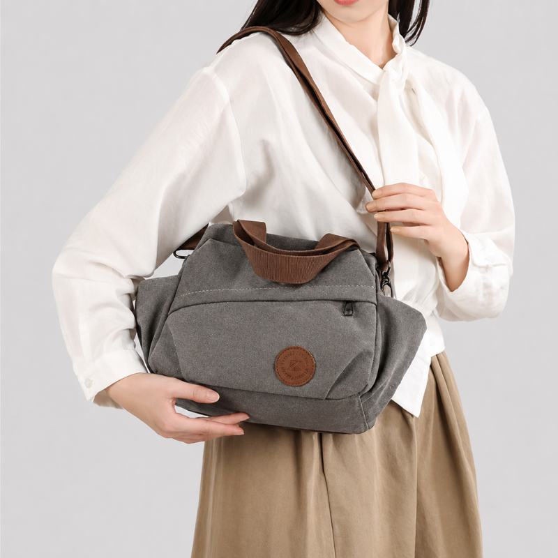 Harper Canvas Shoulder Bag