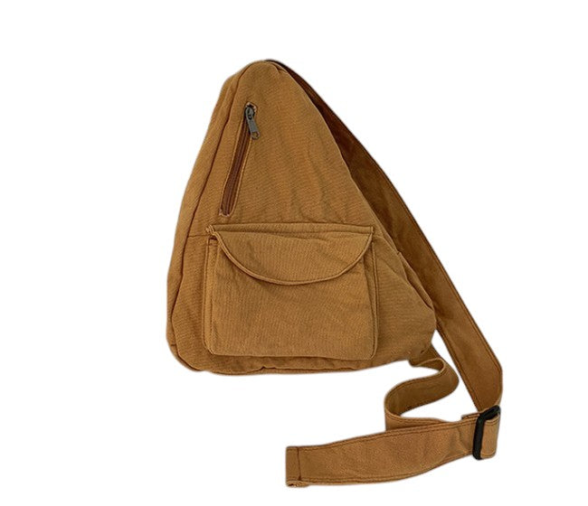 Urban Harmony Canvas Crossbody Bag