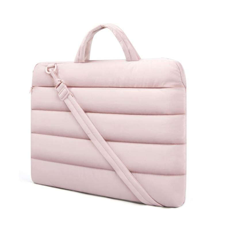 Fluffy Laptop Bag With Adjustable Strap
