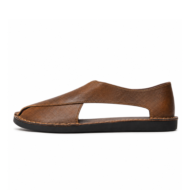 PlaidEase Casual Driving Sandals