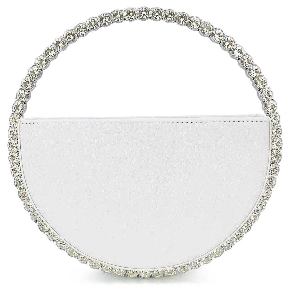 Crystal Diamond Round Sparkling  Evening Clutch