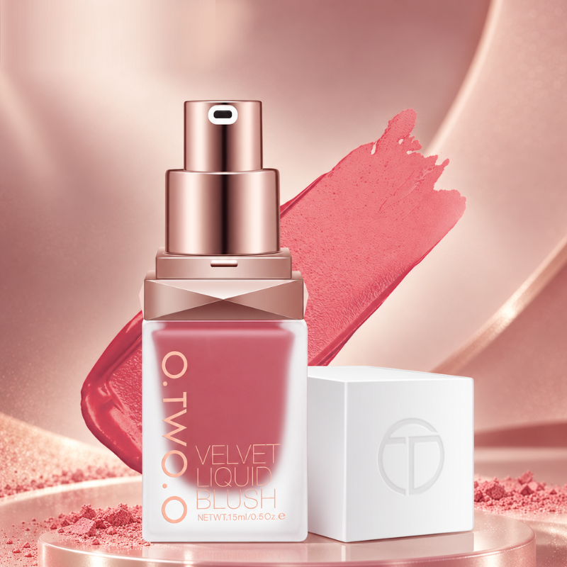 VelvetFlush Silky Liquid Blush