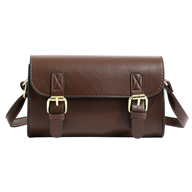 Commuting Diagonal Square Crossbody Bag