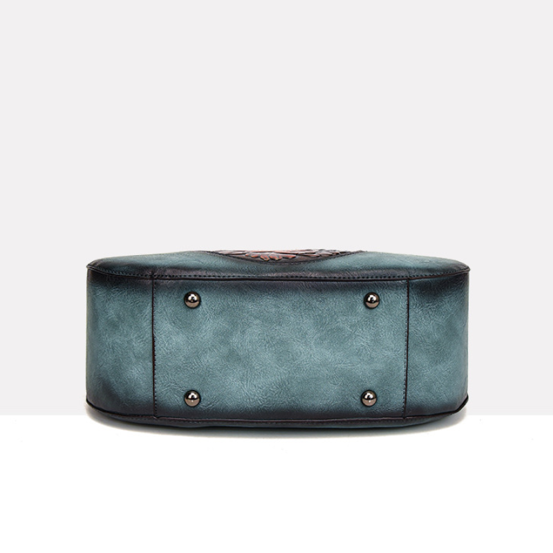 Retro Chic Cylindrical Handbag