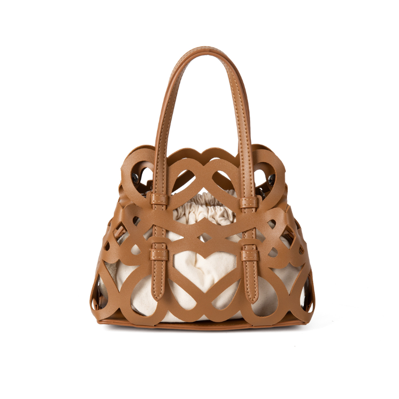 Solvera Hollow Basket Handbag