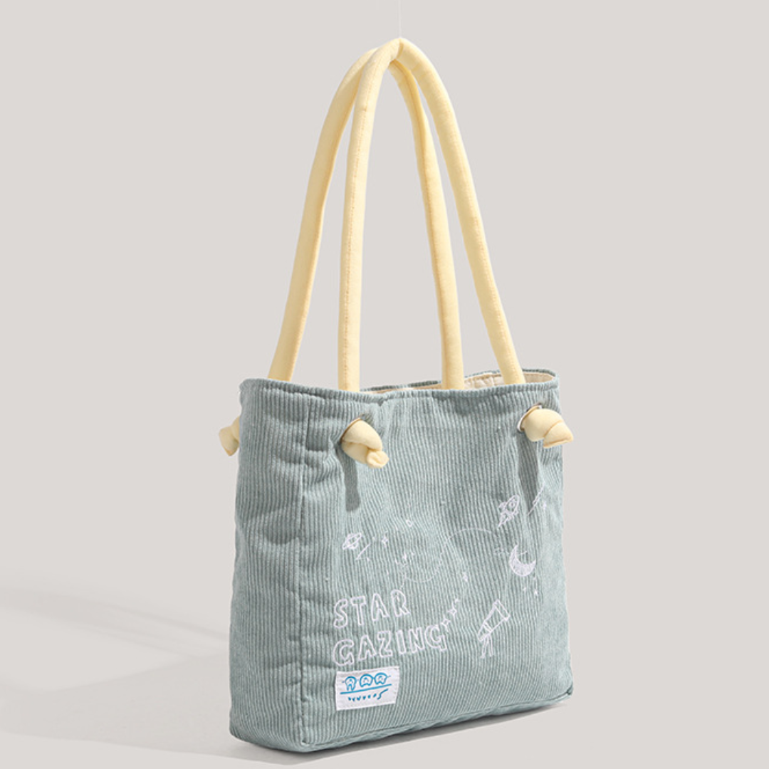 New Season Embroidered Tote Bag