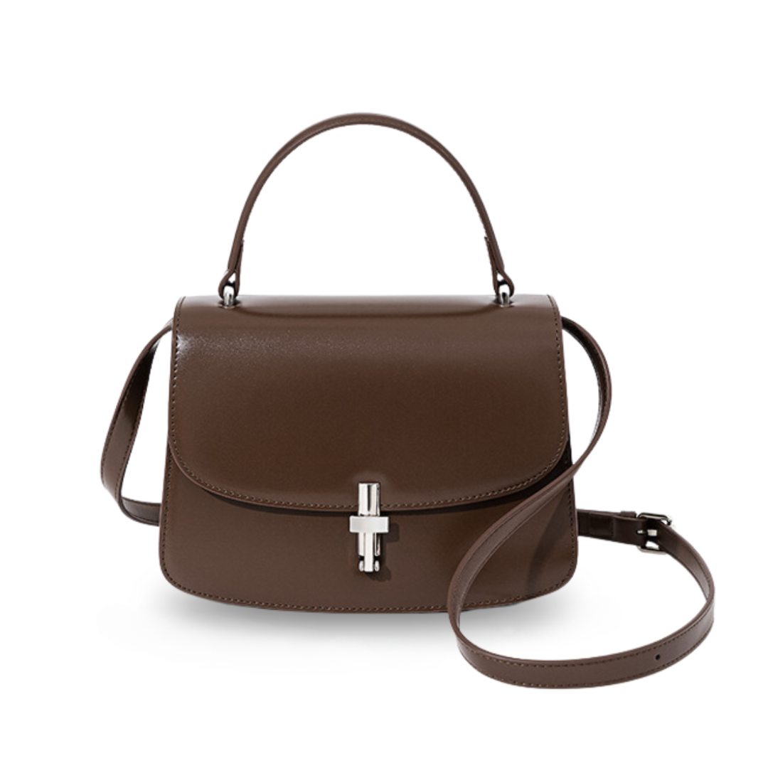 Pure Genuine Leather Crossbody Bag