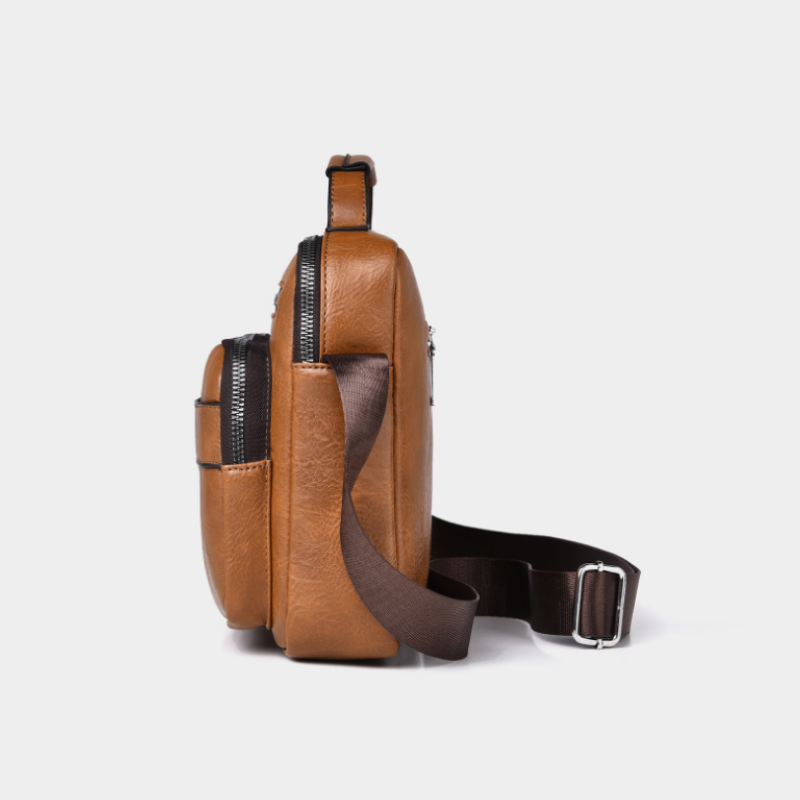 Urban Executive Retro Crossbody Brief Bag